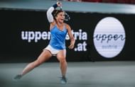 Sara Errani at the Upper Austria Ladies Linz 2024 - Getty Images